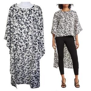 Patrizia Luca Women's Sz M/L Oversized High/Low Tunic Blouse (1853)